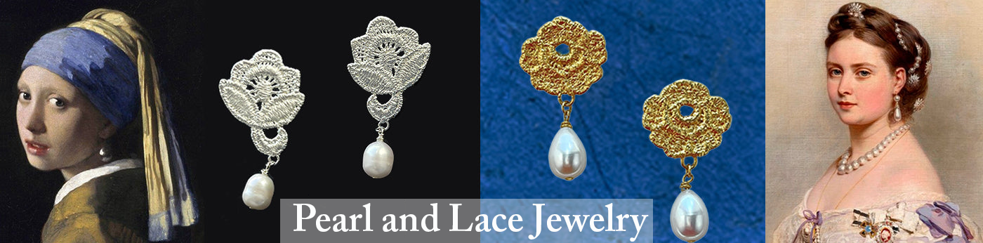 Pearl and Lace Jewelry