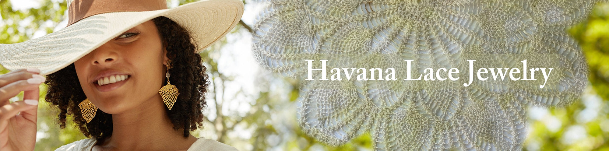 Carmen Fiol, a collection of lace jewelry inspired by Havana. 