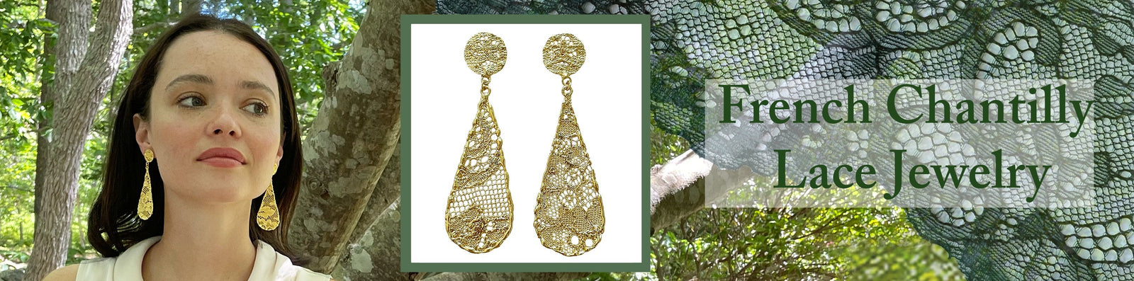 French Chantilly Lace Jewelry