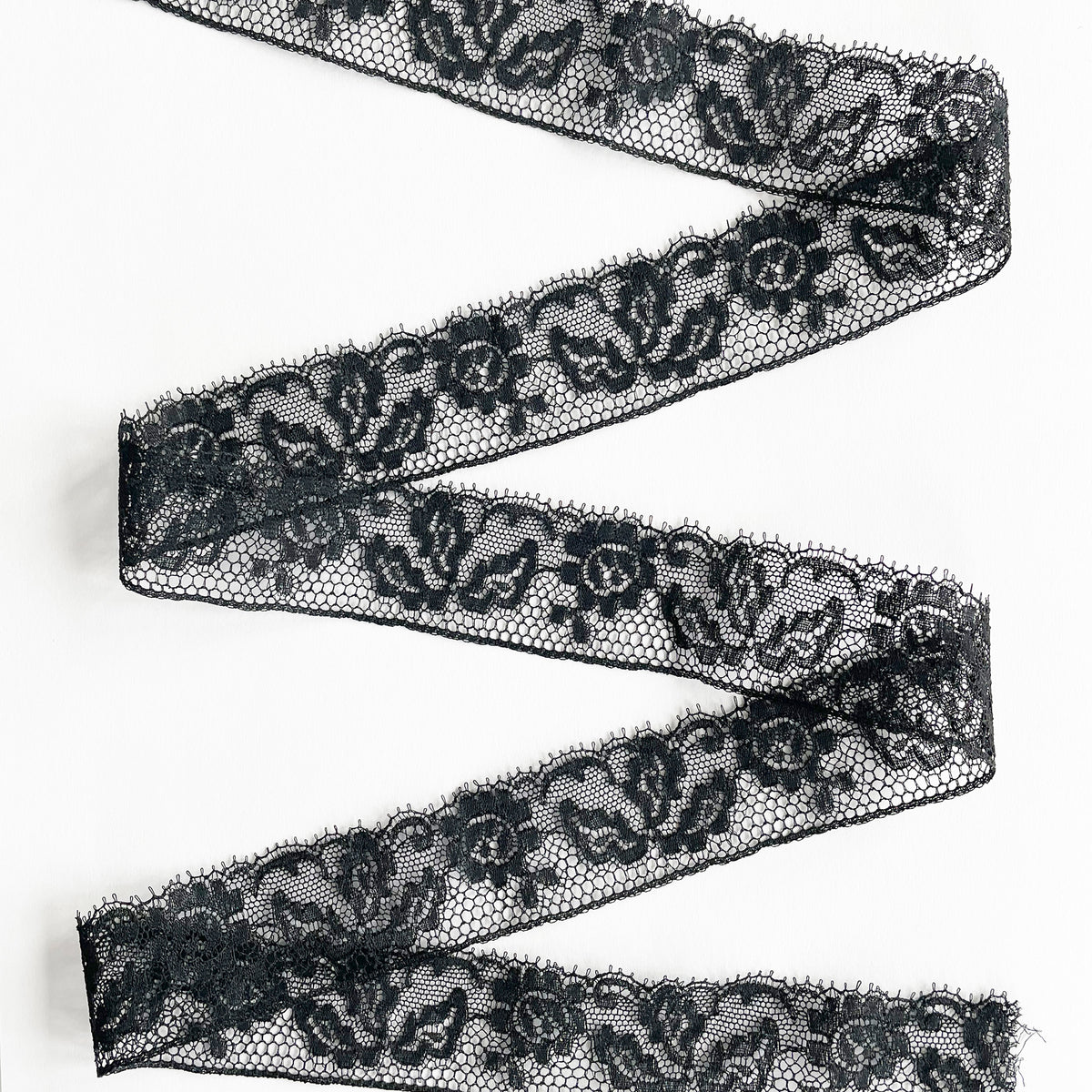 The French 1930s lace used for the Julie cuff.