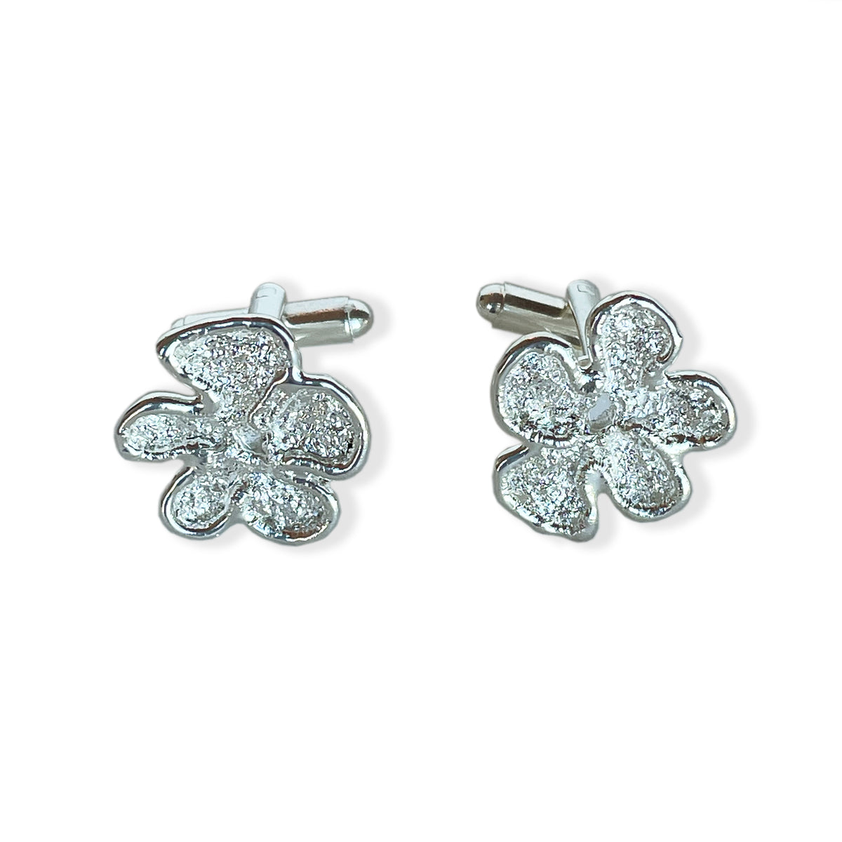 Walt - Cufflinks wedding lace in sterling silver