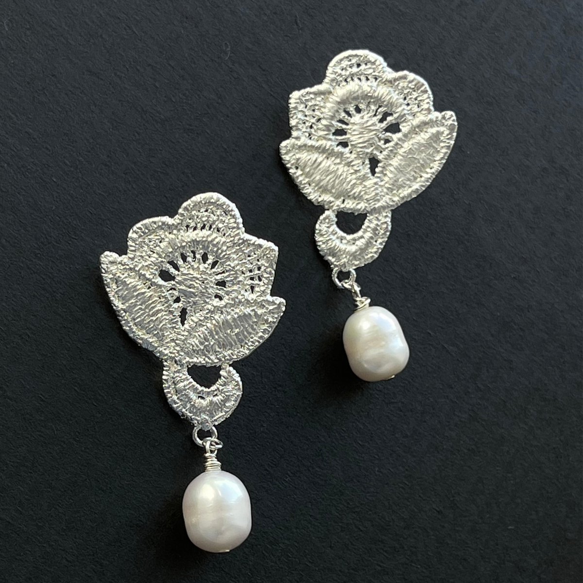 Earrings with baroque pearls offers in sterling silver - handmade - scaramazze pearls - precious accessory - natural pearls - woman jewel - wedding