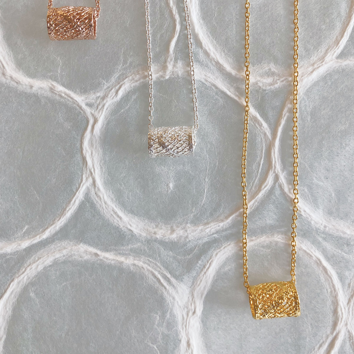 Zada - Lace Charm Necklace