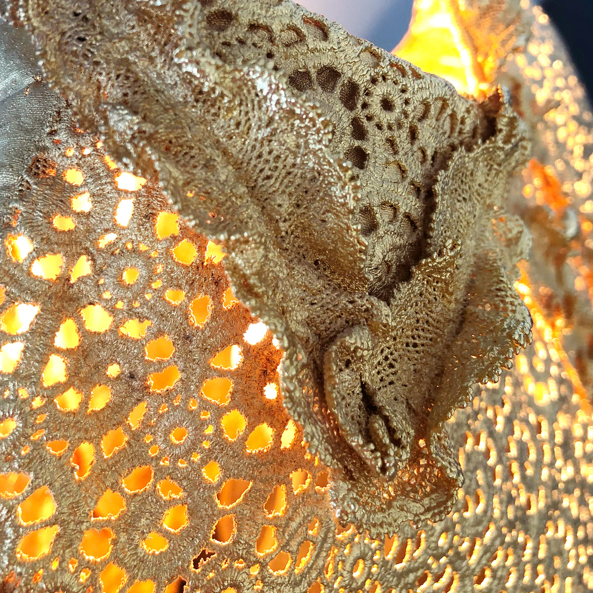 Mathilde - Gold Blouse Lamp