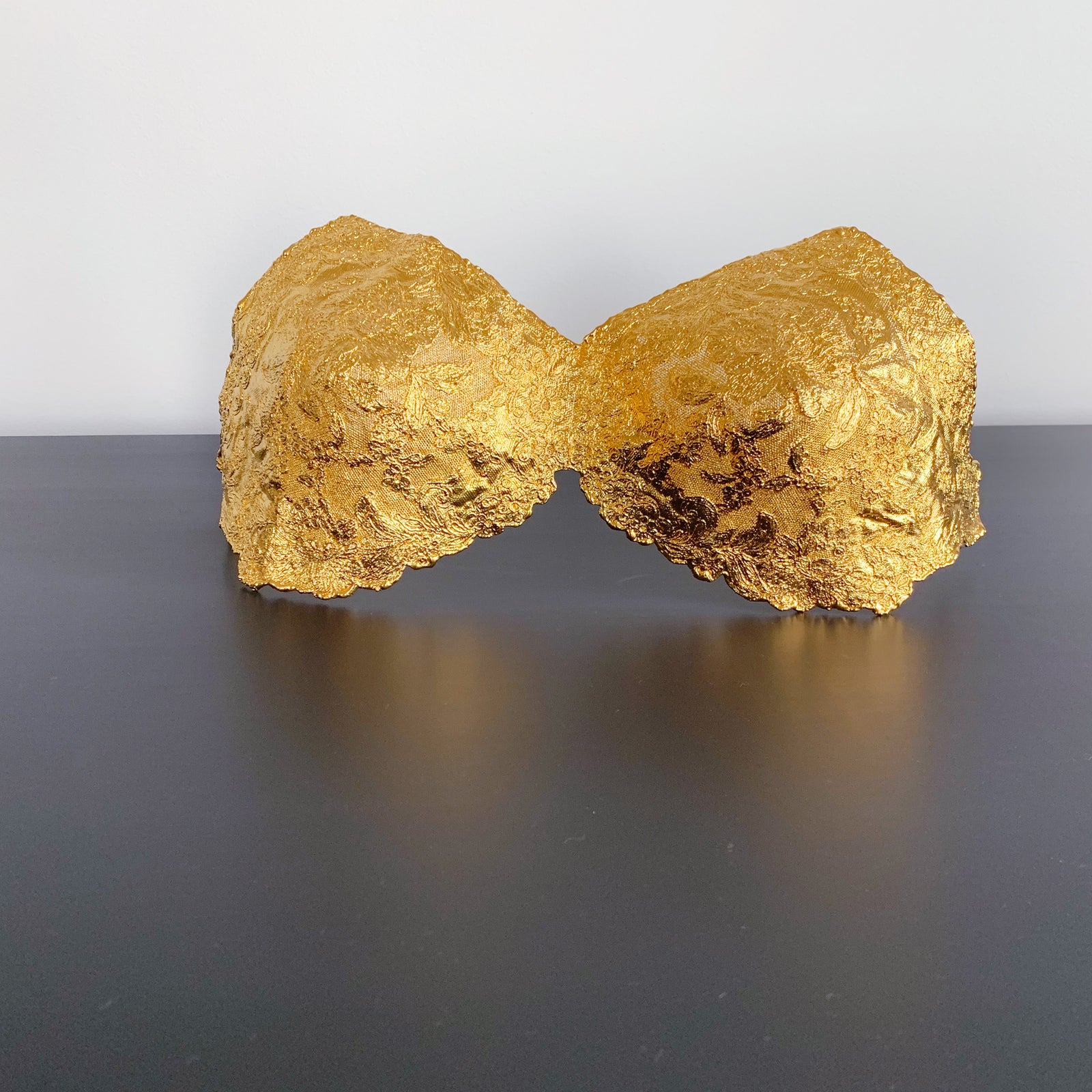 Ernestine Corset Bra - Gold