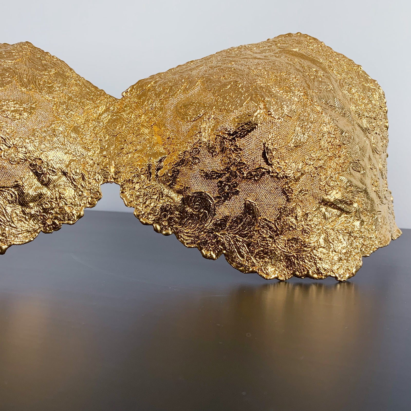 Ernestine Corset Bra - Gold