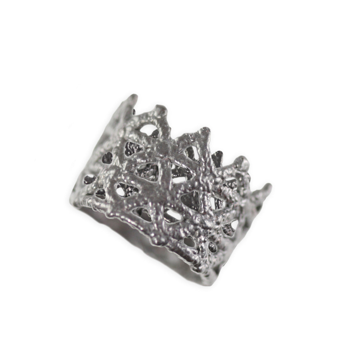 Cara Oxidized Silver