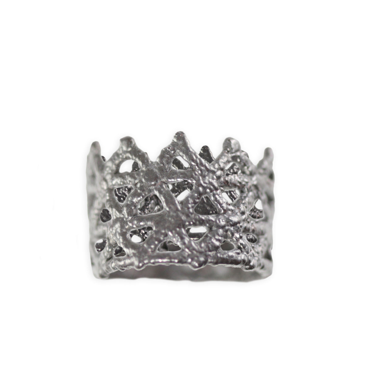 Cara Oxidized Silver