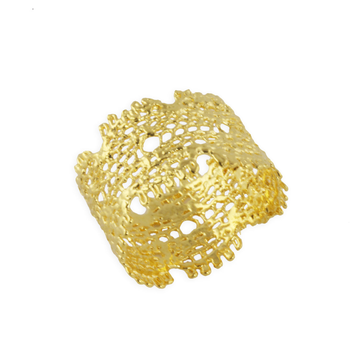 Chantal in 24k gold, size 5