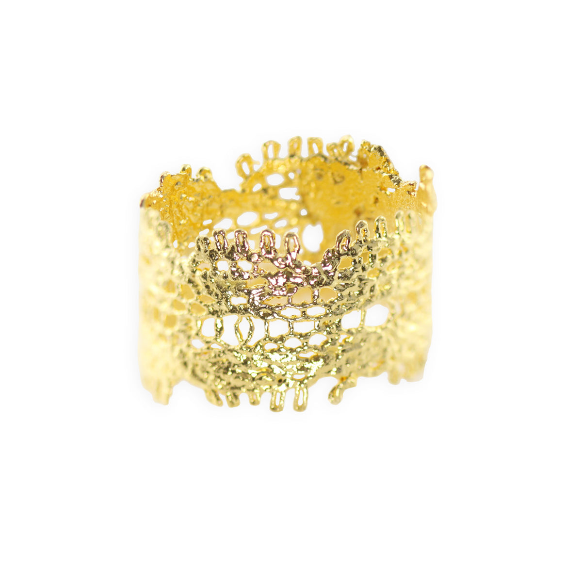 Chantal in 24k gold, size 5