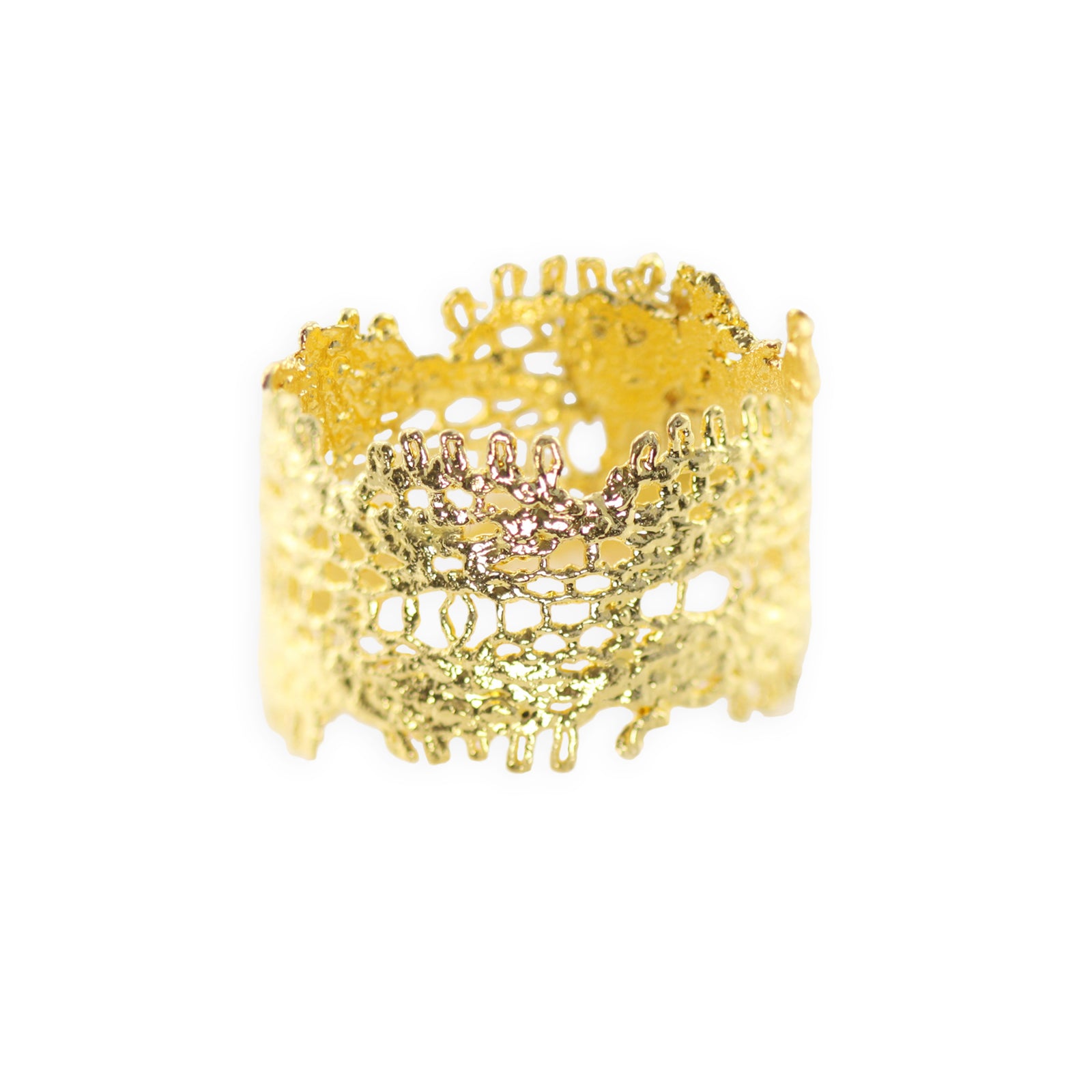 Chantal in 24k gold, size 5