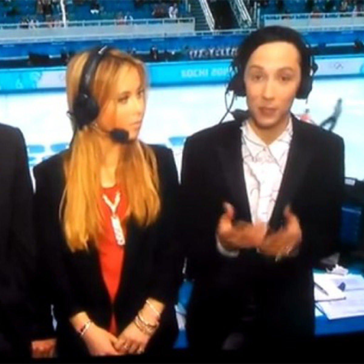 Lace tie necklace in dipped sterling silver worn by Tara Lipinsky.